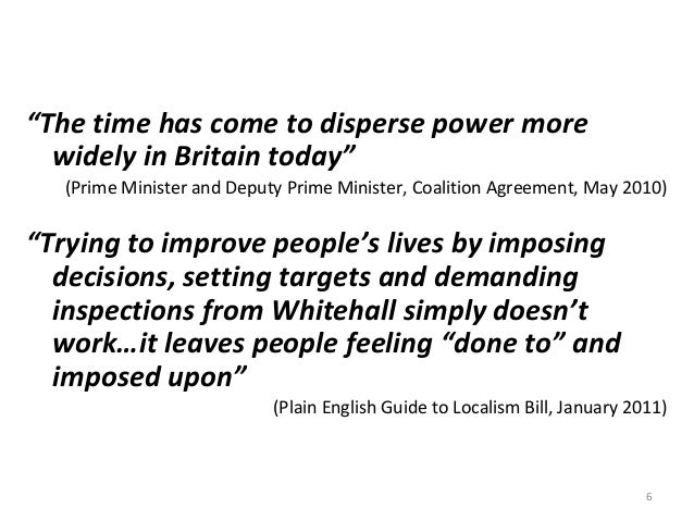 Decentralisation And Localism Bill Pdf